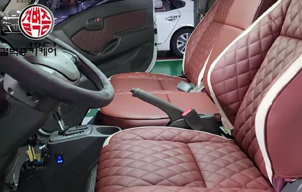 포터2 더블캡 리무진시트, 도어트림, 통풍시트 / 부산 사상구