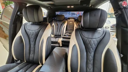 벤츠 마이바흐 S560 순정형 리무진시트 고급스러운 실내 커스텀 / 부산 사상구 삼락동
