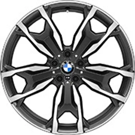 리더스휠 BMW X3 휠복원 787M 건메탈 폴리쉬 다이아컷팅 휠수리 / 시흥시 죽율동