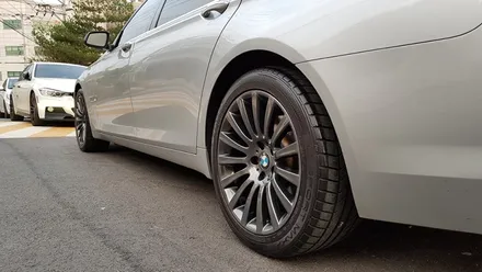 BMW F02 730LD 7시리즈 휠복원 고스트크롬 휠도색 분채도장 리더스휠 / 시흥시 죽율동