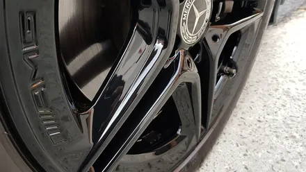 벤츠 CLA 250 휠스크래치 복원 휠복원 블랙휠 휠도색 분체도색 리더스휠 / 시흥시 죽율동