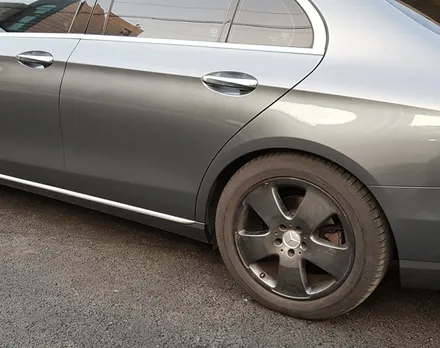자동차휠복원 벤츠 S클래스 S350 건메탈 휠다이아몬드커팅 분체 휠도색 리더스휠 / 시흥시 죽율동