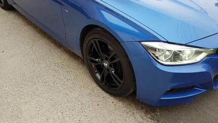 BMW F30 330i 휠복원 유광 블랙휠 휠도색 분채도색 리더스휠 / 시흥시 죽율동