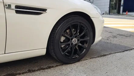 벤츠 SLK 200 유광블랙 휠도색 휠복원 분채도장 / 시흥시 죽율동