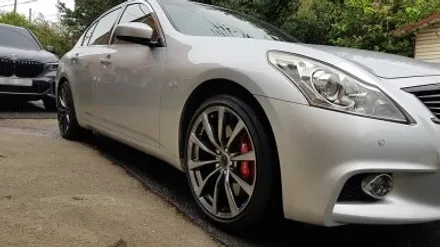 인피니티 G37S 쿠페휠 휠복원 크롬쉐도우 휠도색 분체도색 리더스휠 / 시흥시 죽율동