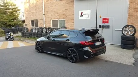 BMW 1시리즈 F40 M135i 휠복원 반광 블랙 휠도색 분체도장 리더스휠 / 시흥시 죽율동