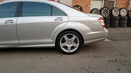 벤츠 W221 S550 휠복원 실버 컬러 휠도색 분체도색 / 시흥시 죽율동