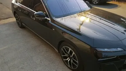 BMW G70E I7 907M 휠복원 블랙 폴리시 휠도색 분체도장 리더스휠 / 시흥시 죽율동