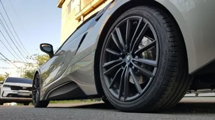 BMW i8 로드스터 휠복원 무광블랙 휠도색 분체도장 리더스휠 / 시흥시 죽율동