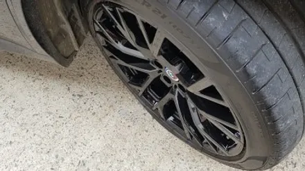 리더스휠 BMW F95 X5M 휠복원 올검정 휠도색 분채도색 / 시흥시 죽율동