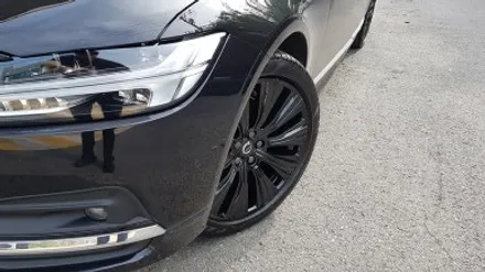 볼보 S90 B5 휠복원 블랙유광 휠도색 분체도색 리더스휠 / 시흥시 죽율동