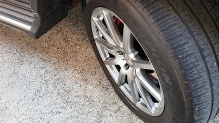 리더스휠 벤츠 지바겐 G63AMG 휠복원 블랙하이퍼 휠도색 분체도색 / 시흥시 죽율동