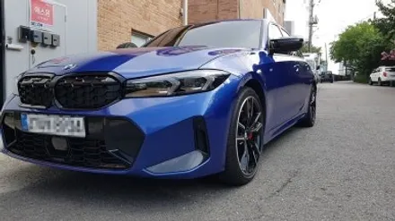 BMW M340i 792m 휠복원 블랙 폴리쉬 휠도색 분채도장 리더스휠 / 시흥시 죽율동