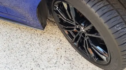 BMW F90 M5 706M 휠복원 하이그로시 블랙 휠도색 분체도장 리더스휠 / 시흥시 죽율동