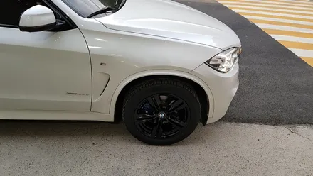 BMW X5 블랙휠 휠도색 휠복원 M팩 블루 캘리퍼도색 리더스휠 / 시흥시 죽율동