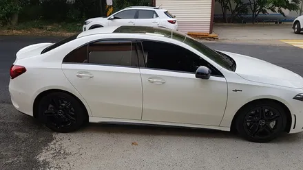 벤츠 A35 AMG 분체도장 블랙유광 휠도색 휠복원 리더스휠 / 시흥시 죽율동