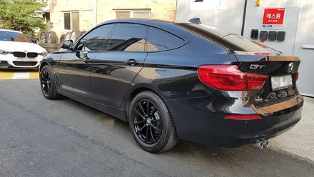 리더스휠 BMW 3GT 휠스크래치 휠복원 블랙휠 휠도색 분체도장 / 시흥시 죽율동