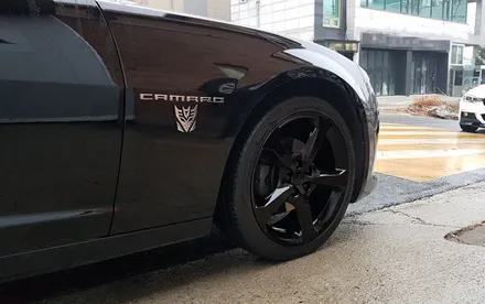 쉐보레 카마로 휠복원 올블랙 검정휠 휠도색 분체도장 리더스휠 / 시흥시 죽율동