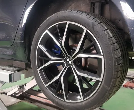 리더스휠 BMW X3 휠복원 787M 건메탈 폴리쉬 다이아컷팅 휠수리 / 시흥시 죽율동