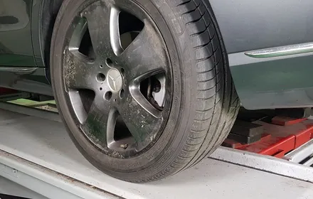 자동차휠복원 벤츠 S클래스 S350 건메탈 휠다이아몬드커팅 분체 휠도색 리더스휠 / 시흥시 죽율동