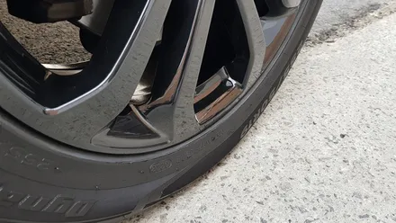 벤츠 ML GLE250 휠복원 다크 크롬쉐도우 휠도색 분체도장 리더스휠 / 시흥시 죽율동