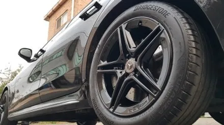 벤츠 S400 19인치 휠복원 블랙 휠도색 분체도색 부천휠도색 / 시흥시 죽율동