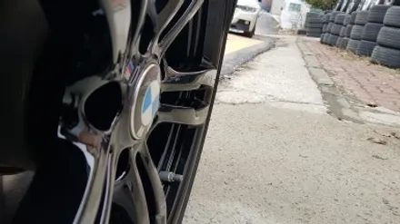 분체도장 BMW 4시리즈 420D 쿠페 441M 휠복원 블랙유광 휠도색 / 시흥시 죽율동