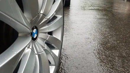 BMW 7시리즈 750LD 휠파임 휠복원 휠도색 실버 분채도색 / 시흥시 죽율동