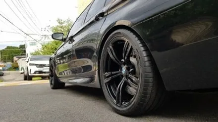 BMW F10 M5 20인치 블랙휠 휠복원 재 휠도색 분체도장 / 시흥시 죽율동