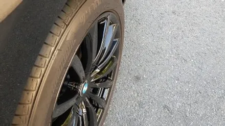 리더스휠 BMW 6시리즈 휠복원 검정색 휠도색 분채도장 / 시흥시 죽율동