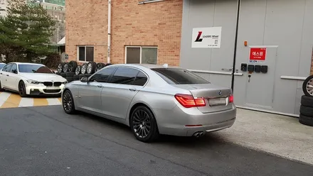BMW F02 730LD 7시리즈 휠복원 고스트크롬 휠도색 분채도장 리더스휠 / 시흥시 죽율동