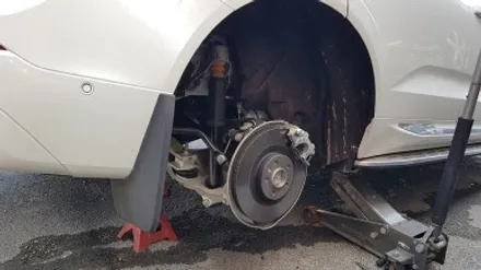 볼보 XC60 휠복원 블랙 컷팅 휠도색 분체도색 / 시흥시 죽율동