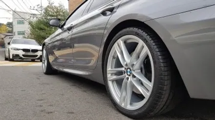 BMW F06 640D 그란쿠페 휠복원 373M휠 순정 실버 휠도색  분체도색 리더스휠 / 시흥시 죽율동