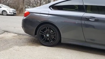 분체도장 BMW 4시리즈 420D 쿠페 441M 휠복원 블랙유광 휠도색 / 시흥시 죽율동