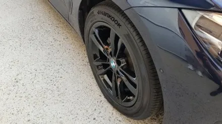 BMW 3시리즈 GT 3GT 유광블랙 휠복원 휠도색 분체도장 / 시흥시 죽율동