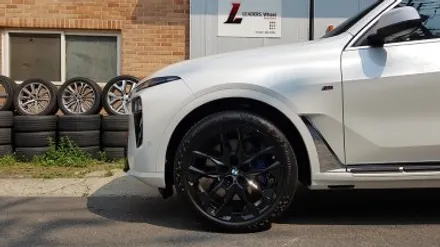BMW X7 LCI 휠복원 검정 휠도색 분채도장 리더스휠 / 시흥시 죽율동
