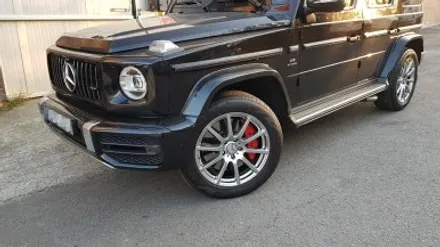 리더스휠 벤츠 지바겐 G63AMG 휠복원 블랙하이퍼 휠도색 분체도색 / 시흥시 죽율동