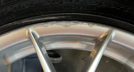 BMW E92 M3 휠복원 휠도색 비용 가격 얼마가 적당할까? / 시흥시 죽율동