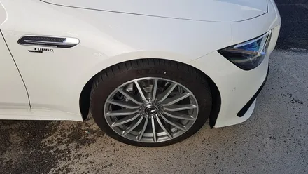 벤츠 AMG GT 휠복원 휠긁힘 휠스크래치 / 시흥시 죽율동