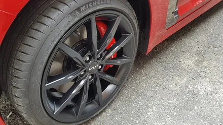 스팅어 휠복원 19인치휠 반 무광블랙 (멧블랙) / 시흥시 죽율동