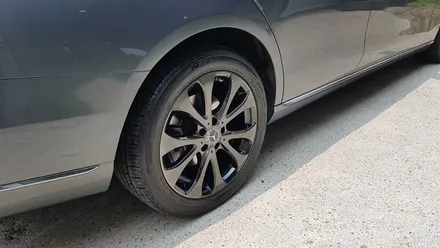 벤츠 E클래스 E220D 고스트크롬 휠도색 리더스휠 / 시흥시 죽율동