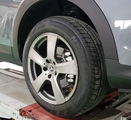 리더스휠 뷰티풀 리스팩 코란도 C 휠복원 건메탈 다이아컷팅 투톤 휠도색 분체도장 / 시흥시 죽율동
