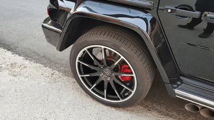 벤츠 G63 AMG 지바겐 브라부스 모노블럭Z 휠복원 휠도색 분채도장 시흥휠복원 리더스휠 / 시흥시 죽율동