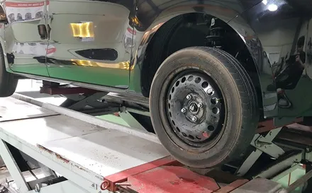 리더스휠 더뉴 레이 휠복원 블랙휠 휠도색 분체도장 / 시흥시 죽율동