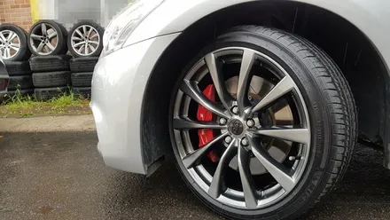 인피니티 G37S 쿠페휠 휠복원 크롬쉐도우 휠도색 분체도색 리더스휠 / 시흥시 죽율동