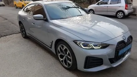 BMW i4 19인치 860m 휠복원 다이아몬드 컷팅 휠도색 분체도색 / 시흥시 죽율동