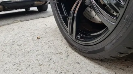 BMW F10 M5 20인치 블랙휠 휠복원 재 휠도색 분체도장 / 시흥시 죽율동