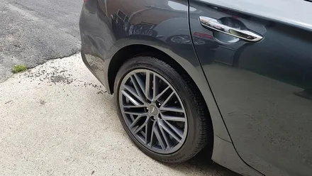 제네시스 G70 휠복원 18인치 무광 건메탈 리더스휠 / 시흥시 죽율동