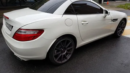 벤츠 SLK 200 유광블랙 휠도색 휠복원 분채도장 / 시흥시 죽율동