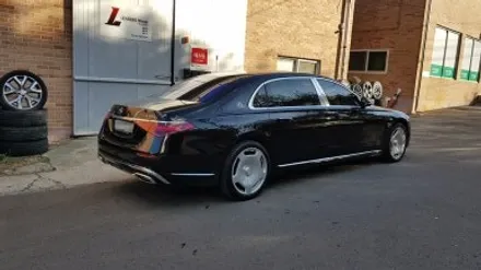 벤츠 Z223 S580 마이바흐 버핑휠 휠복원 고광택 휠도색 분채도장 / 시흥시 죽율동